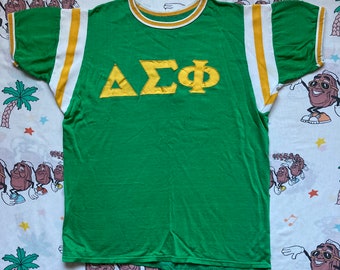 Vintage 50’s Fraternity Rayon Jersey T shirt, size M/L