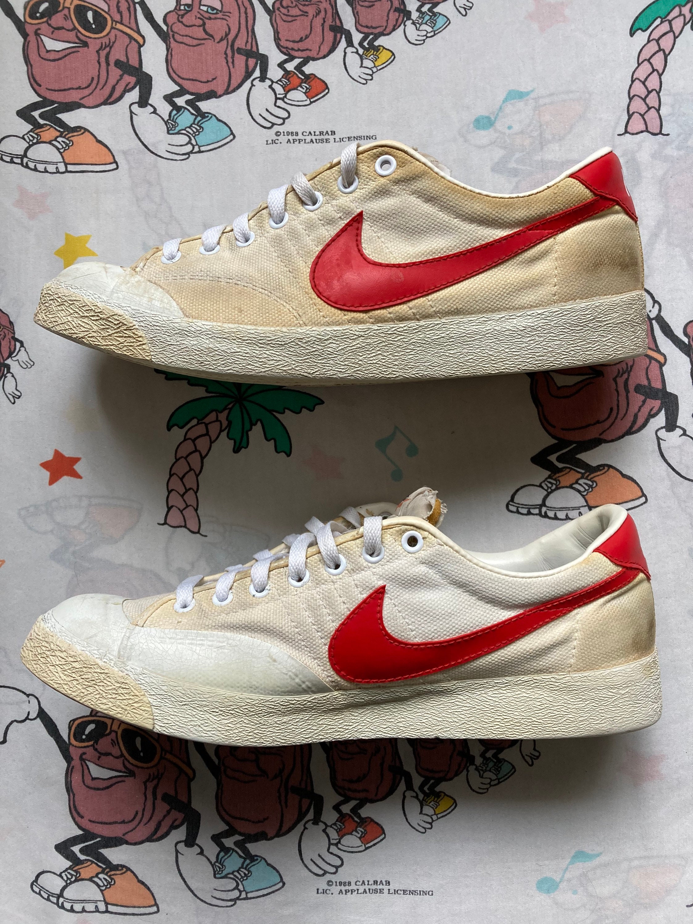 Vintage 80s Nike All Court Blazer Tennis Shoes Size 12 Mens - Etsy