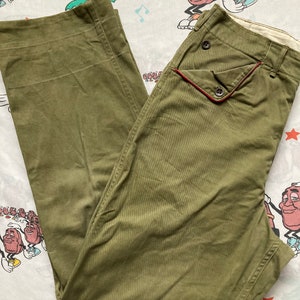 Vintage Boy Scouts of America Green Trousers - Etsy