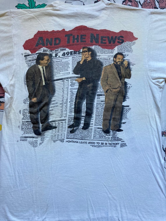 Vintage 80’s Huey Lewis and The News T shirt, siz… - image 7