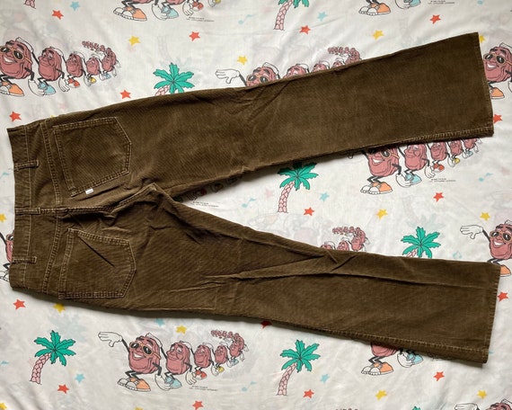 Vintage 70’s Levi’s 646 Chocolate Brown Bell Bott… - image 7