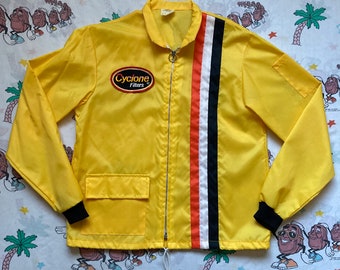 Vintage 70’s Great Lakes Jacket, size Large Cyclone Filters Windbreaker