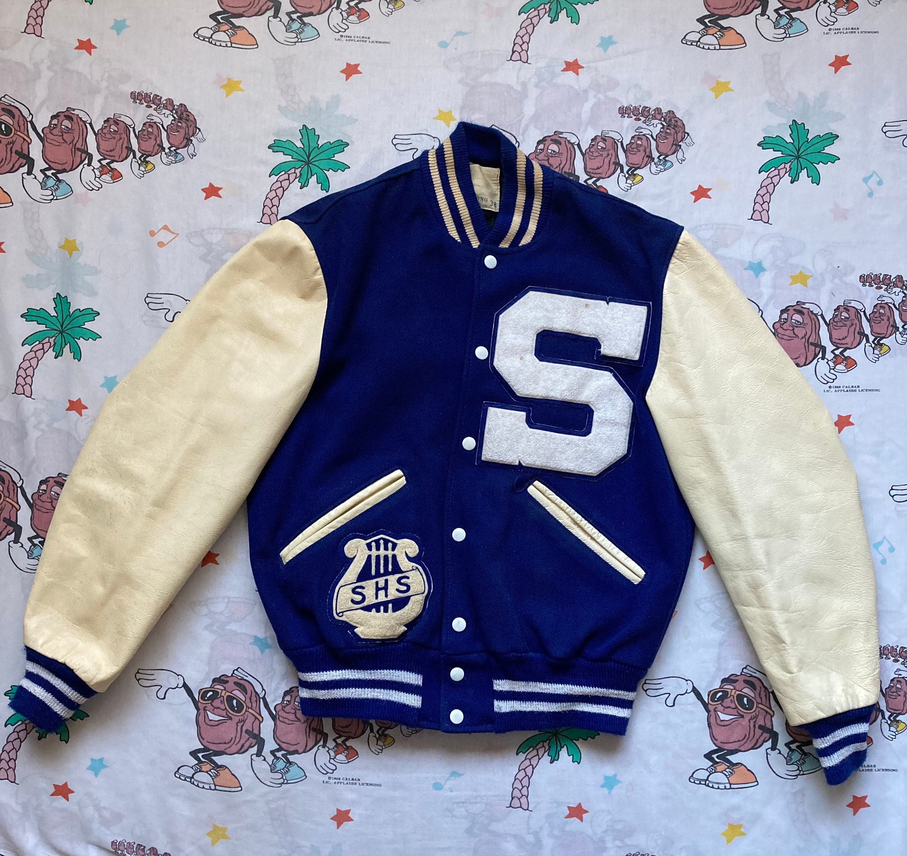 Delong Vintage University Of Kentucky Varsity Jacket Size XL