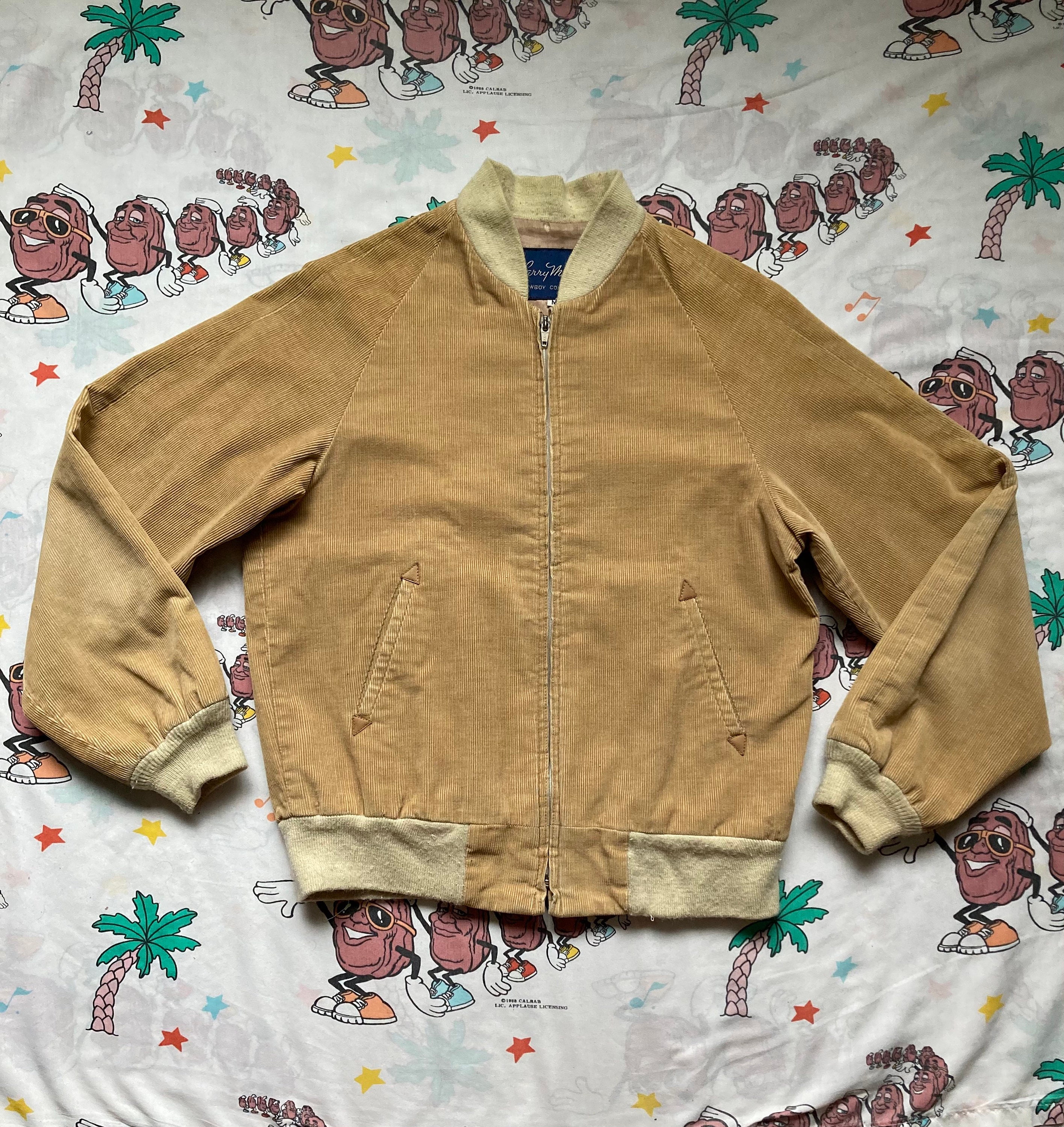 corduroy zip up jacket