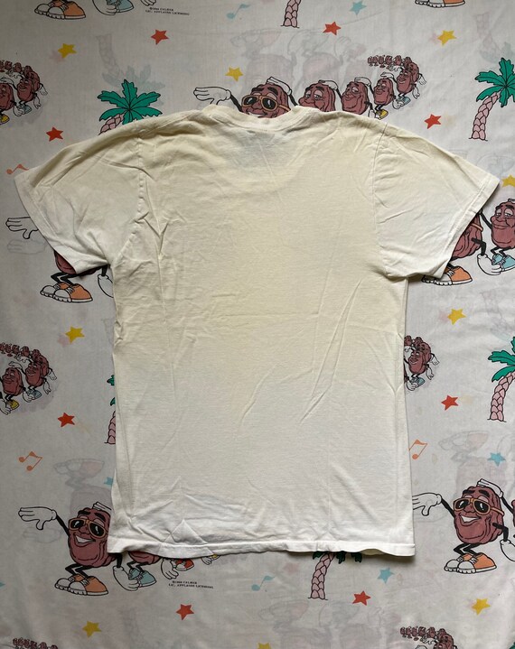 Vintage 70’s JC Penny Blank White Cotton T shirt,… - image 5
