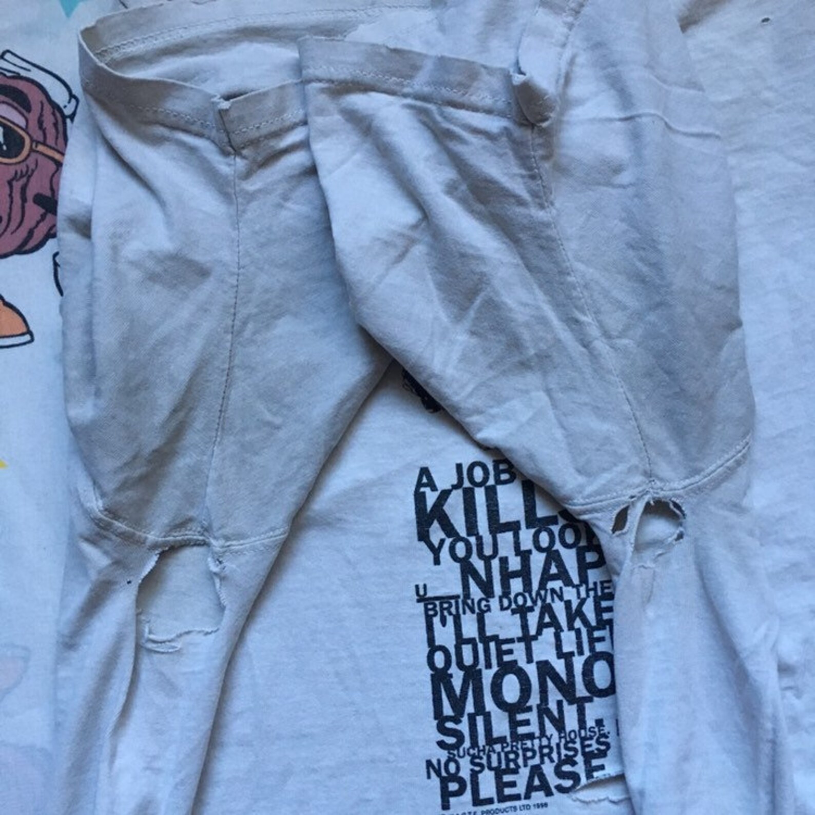 waste clothing radiohead