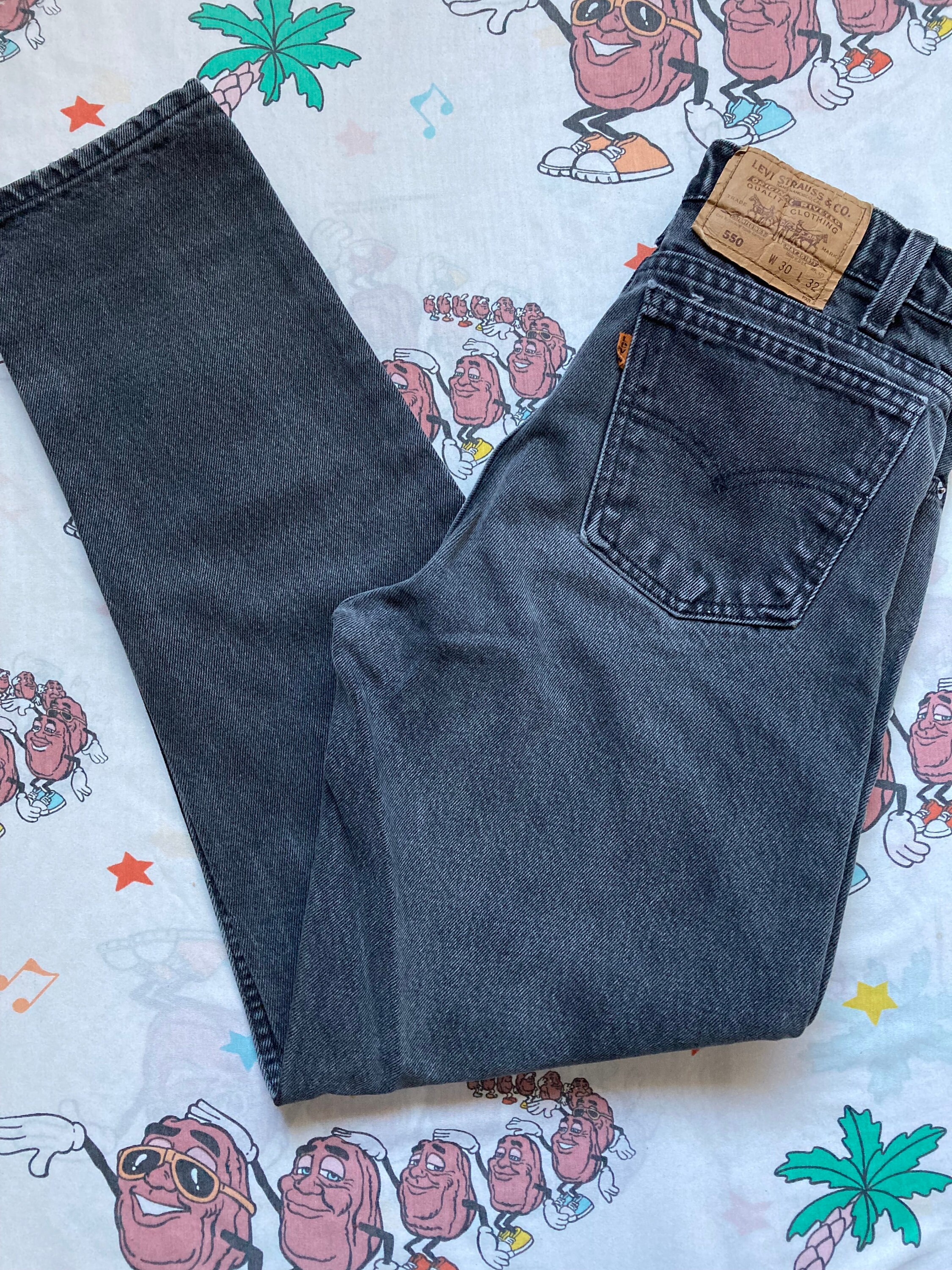 Buy Levi 550 Orange Tab Online In India Etsy India LEVI’S 550 BLACK W32L36 Made in USA ’90