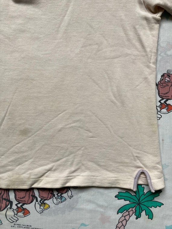 Vintage 40’s JC Penny Cotton Henley T shirt, size… - image 4
