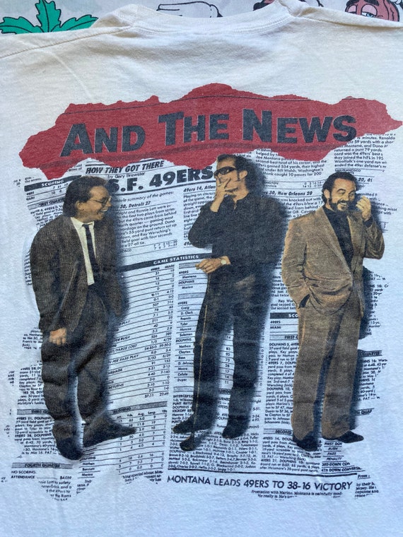 Vintage 80’s Huey Lewis and The News T shirt, siz… - image 6