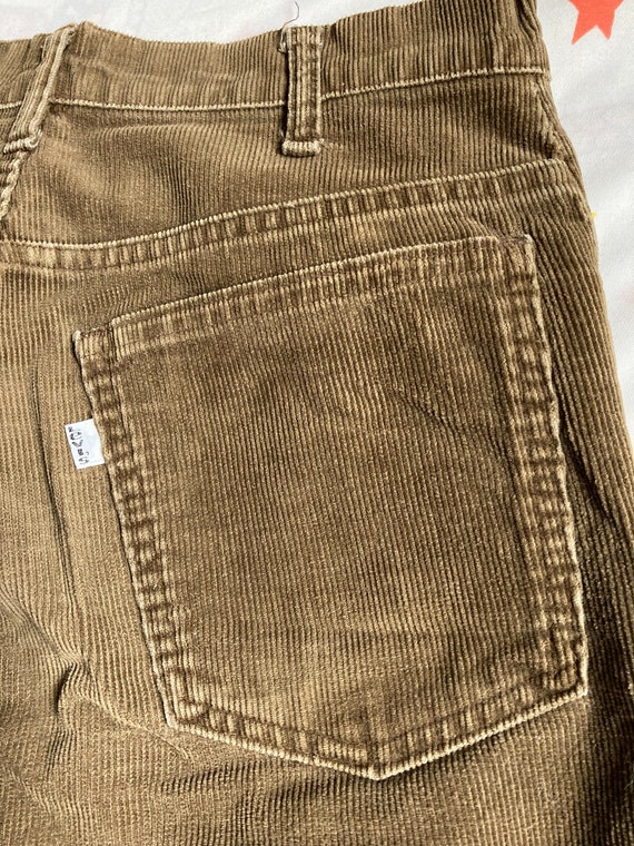 Vintage 70’s Levi’s 646 Chocolate Brown Bell Bott… - image 10