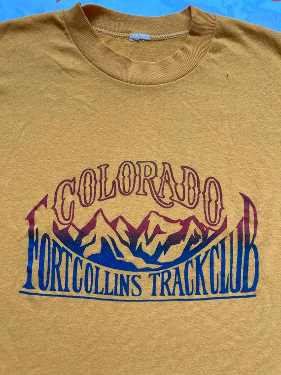 Vintage 70’s/80’s Colorado Track Club T shirt, si… - image 2