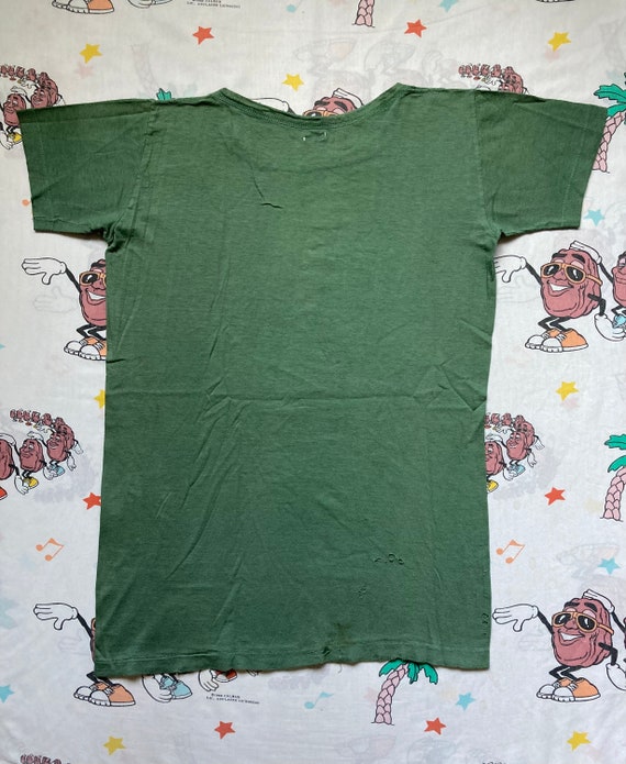 Vintage 40’s WWII Sage Green Undershirt, size Medium … Gem