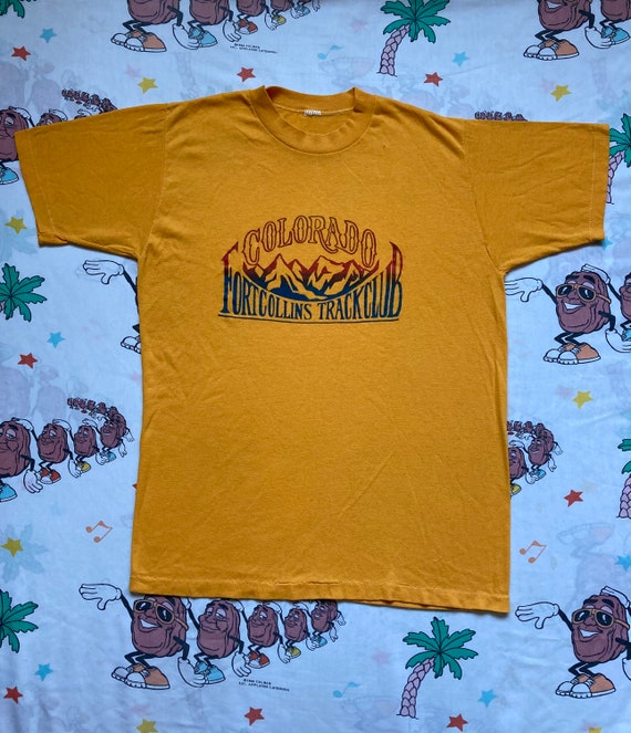 Vintage 70’s/80’s Colorado Track Club T shirt, si… - image 1