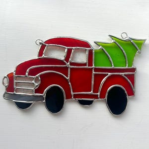 Christmas Ornament Stained Glass Pattern for Christmas Tree Truck DIY Template (PDF, PNG, Svg Digital Download) image 7