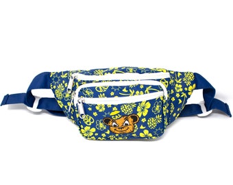 Cal 925 Bären Fanny Pack Hawaiian floral