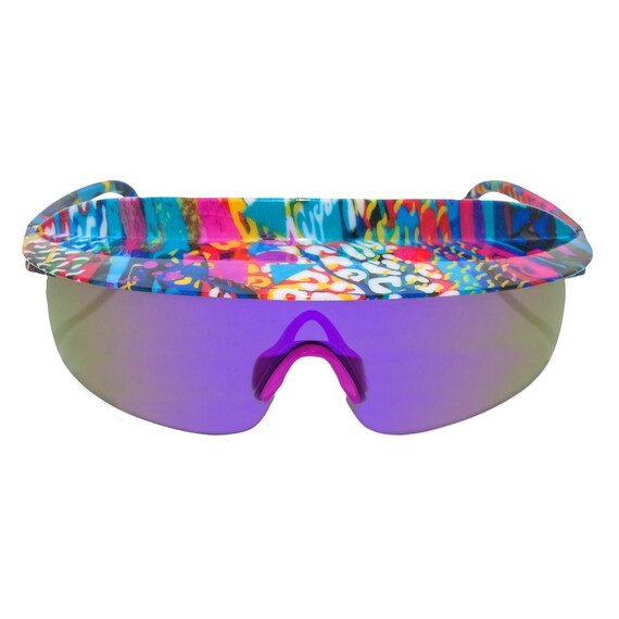 Polarized hot sale visor sunglasses