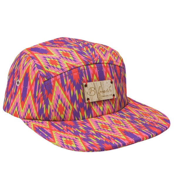 Aztec Vibrant 5 Panel Hat