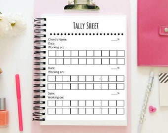 Tally sheet | SLP data sheet | tally printable