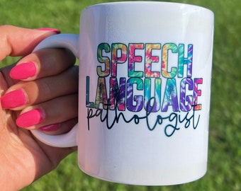 SLP mug, Speech Language Pathologist mug, SLP Gift, Speech Language Pathologist gift