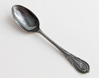 Antique Silver Plated Spoon, Jam Spoon, Afternoon Tea, Small Picnic Spoon, Sugar Spoon, EP Condiment Spoon, Atkin Bros, Sheffield, England
