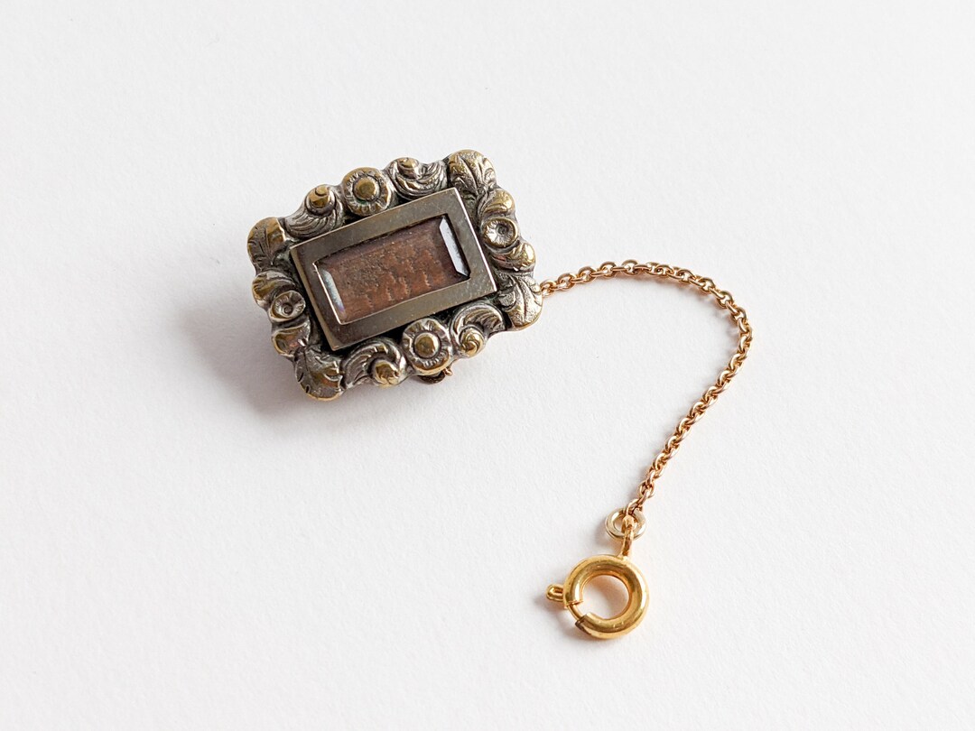 Broche Médaillon Ancienne Pour Photo - Vers 1930 - Occasion En Bon état - Vintage