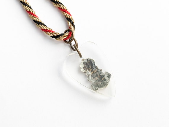 Royal Navy Necklace, Lovers Sweetheart, Clear Pla… - image 4