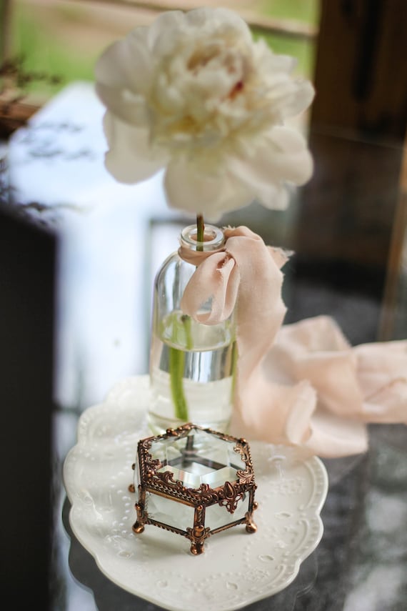 Tiny jewel clearance box engagement rings