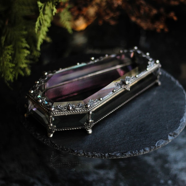 Coffin Jewelry Box Etsy