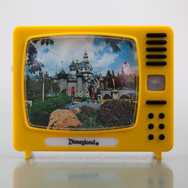 Plastiskop Disney, Disneyland coleccionable TV recuerdo - años 70