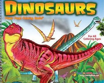 Download Dinosaurs Coloring Book Etsy