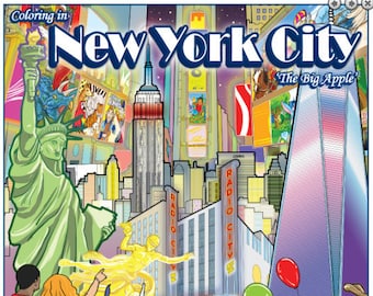 New York Coloring Book 8.5&quot;x11&quot;