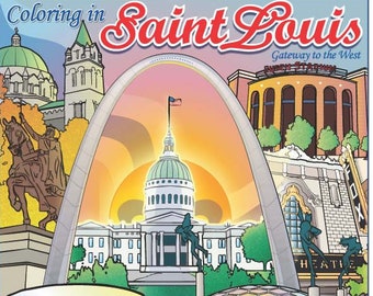 Saint Louis Coloring Book 8.5&quot;x11&quot;