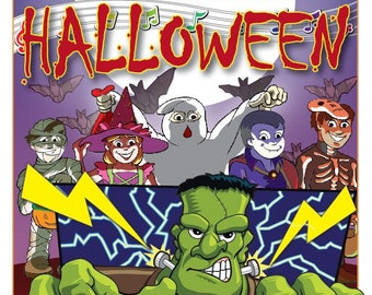 Halloween Coloring Book 8.5"x11"