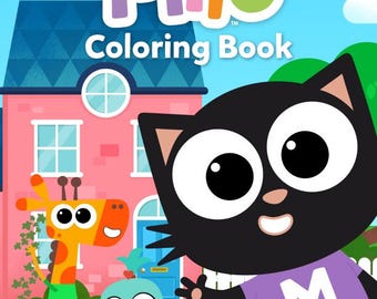 Libro para colorear de Milo
