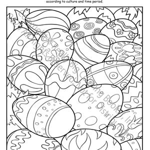 Dying Easter Eggs Coloring Page ColoringBook.com