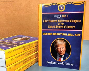 Libro conmemorativo de la Ley One Big Beautiful Bill