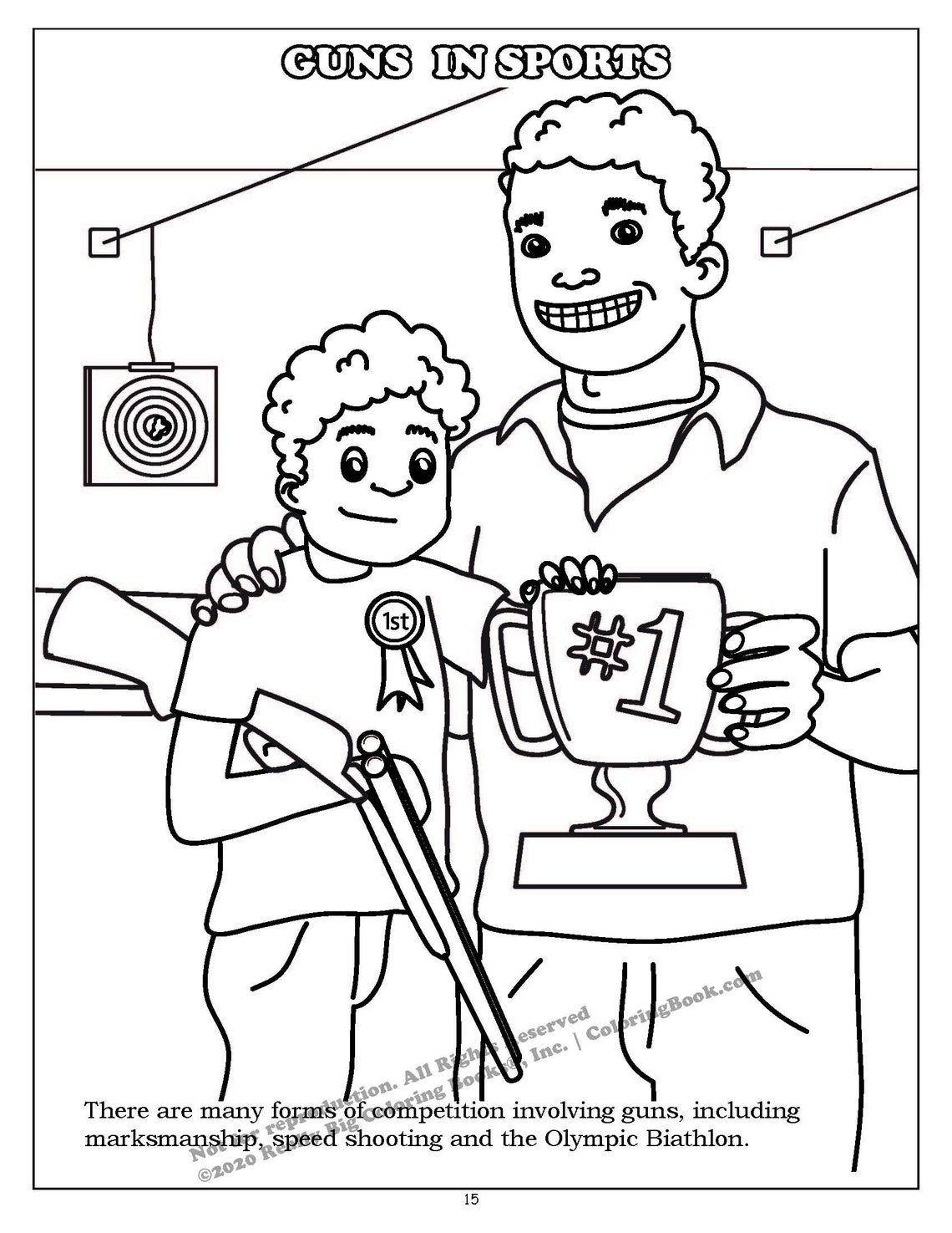 Gun Safety Coloring Book My Guide to Gun Safety Cultural | Etsy