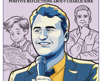 Libro para colorear de la libertad de Charlie Kirk