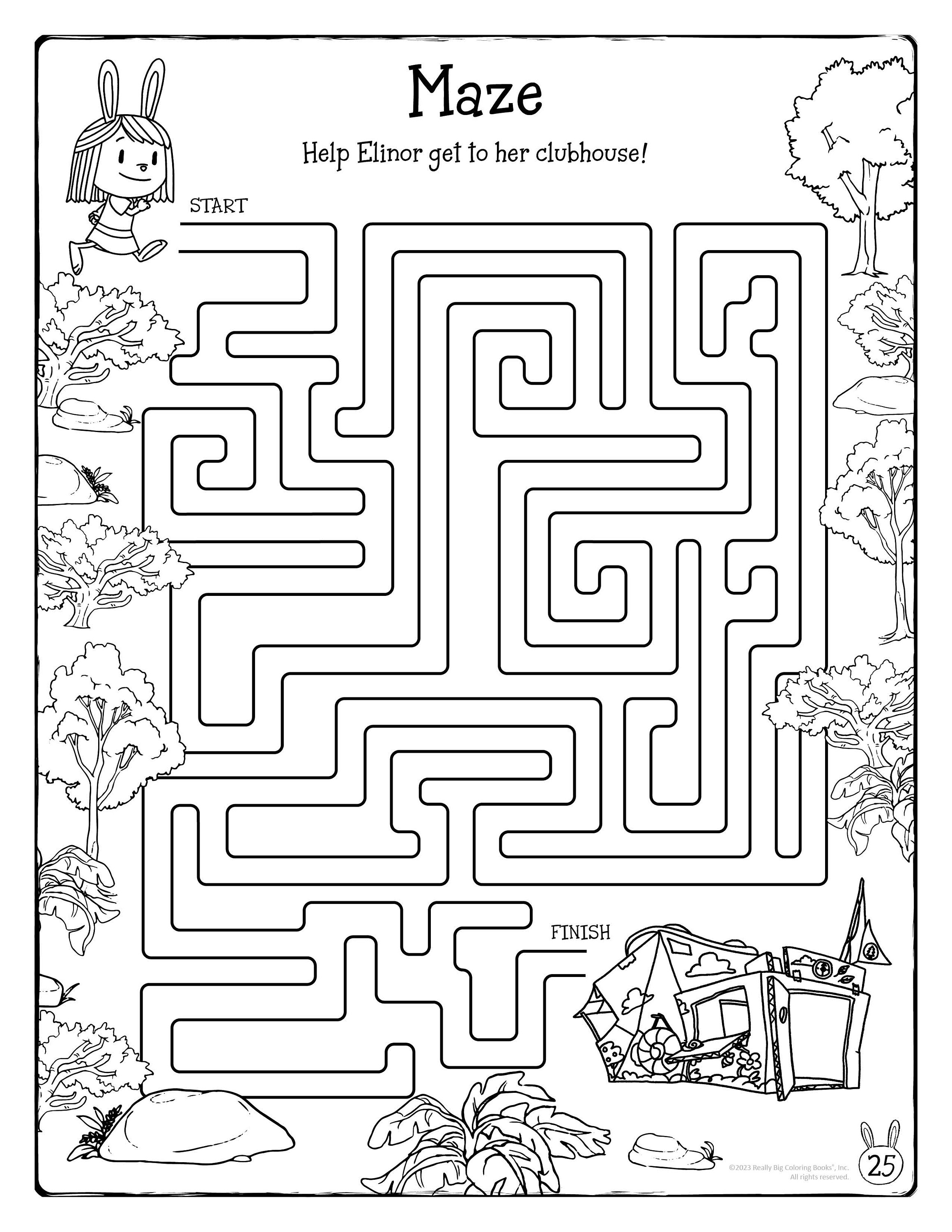 Elinor Wonders Why Coloring Book