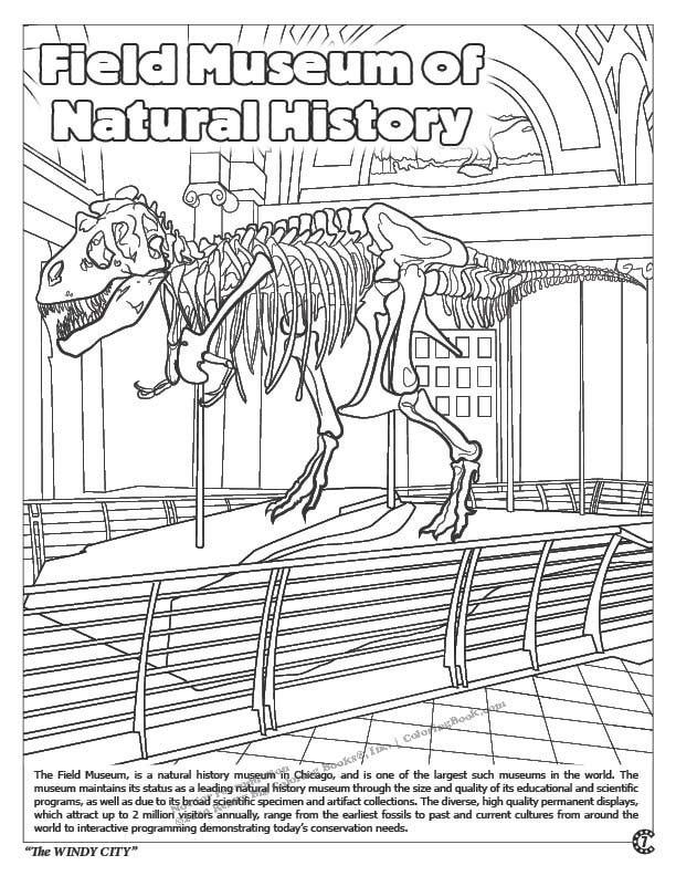 Chicago Coloring Book 8.5"x11" - Etsy