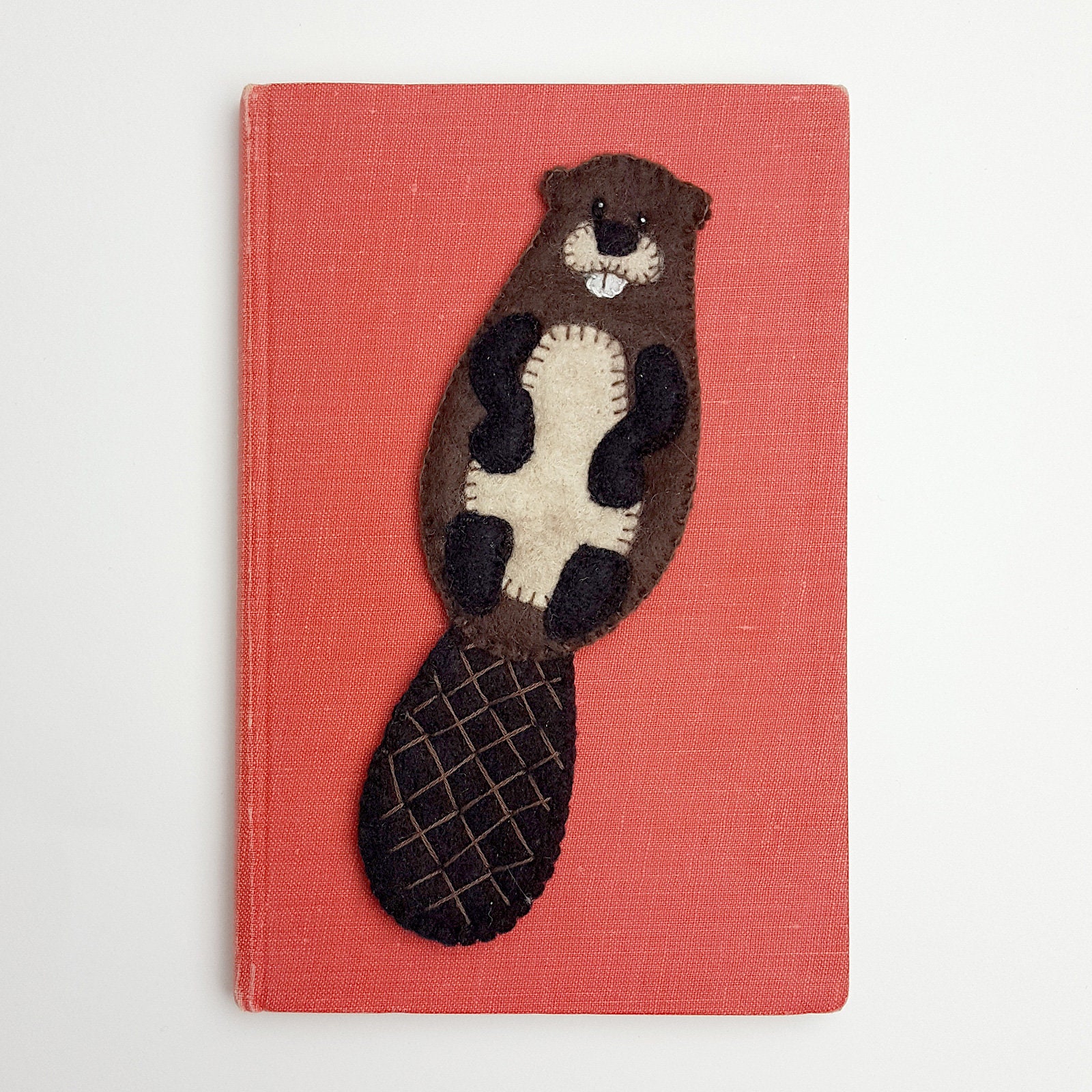Beaver Felt Bookmark, Teacher Appreciation Gift, Easy Felt Pattern - Etsy