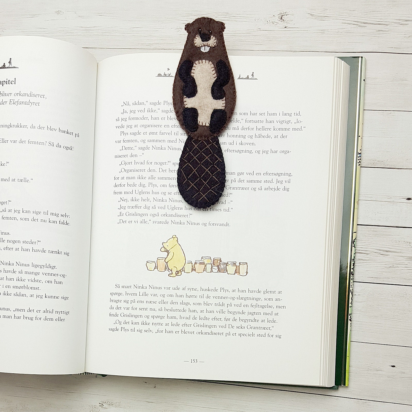 Beaver Felt Bookmark, Teacher Appreciation Gift, Easy Felt Pattern - Etsy