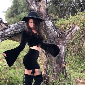 Cotton velvet cheap skirt