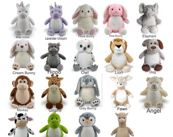 Personalized Stuffed Animal Etsy