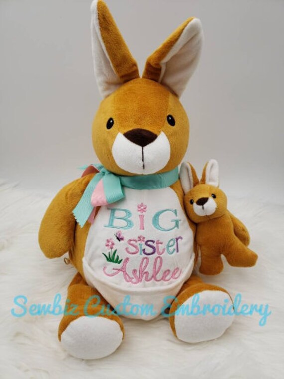 big and little stuffed animals for siblings