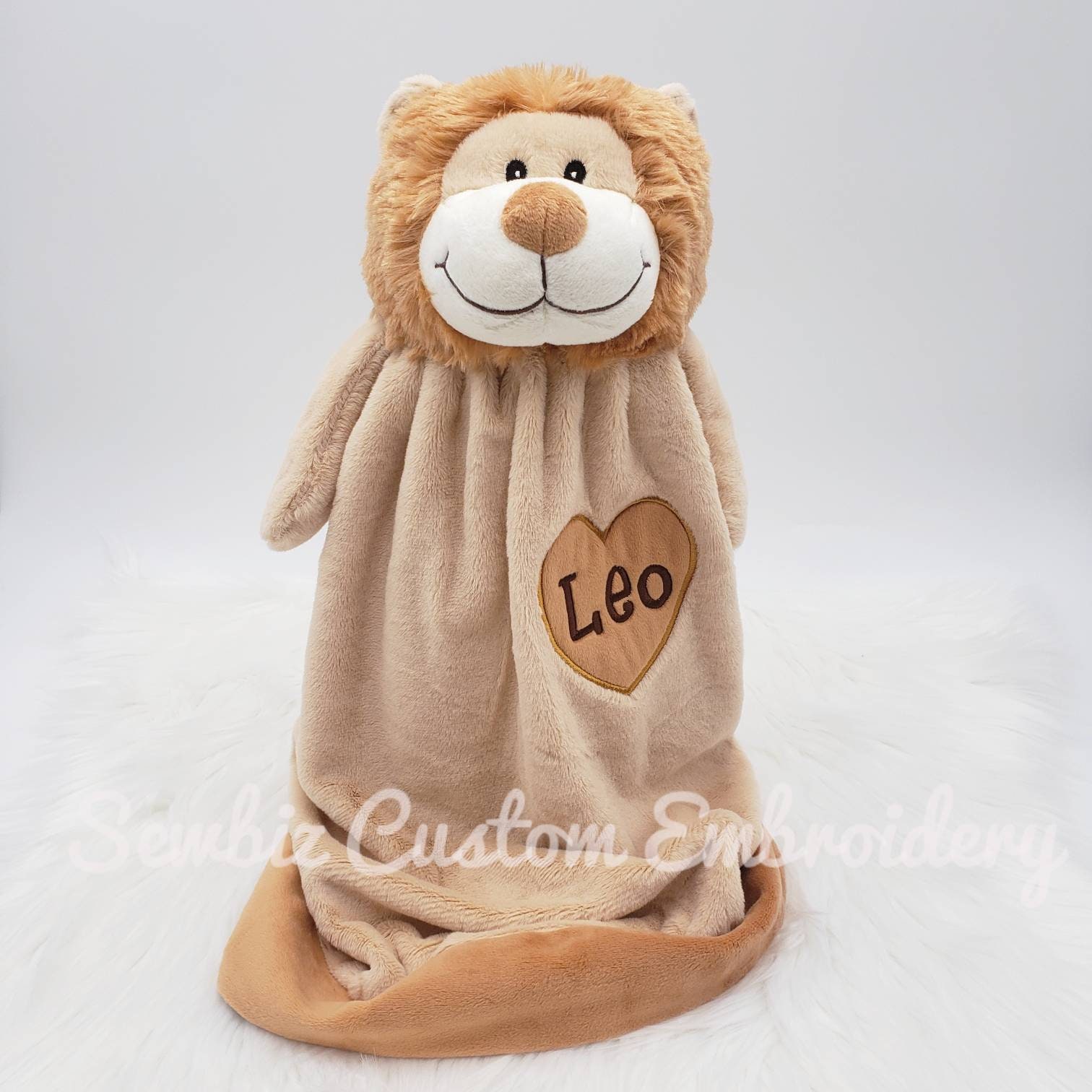 Personalized Lion Blanket Lion blanket snuggle blanket Etsy