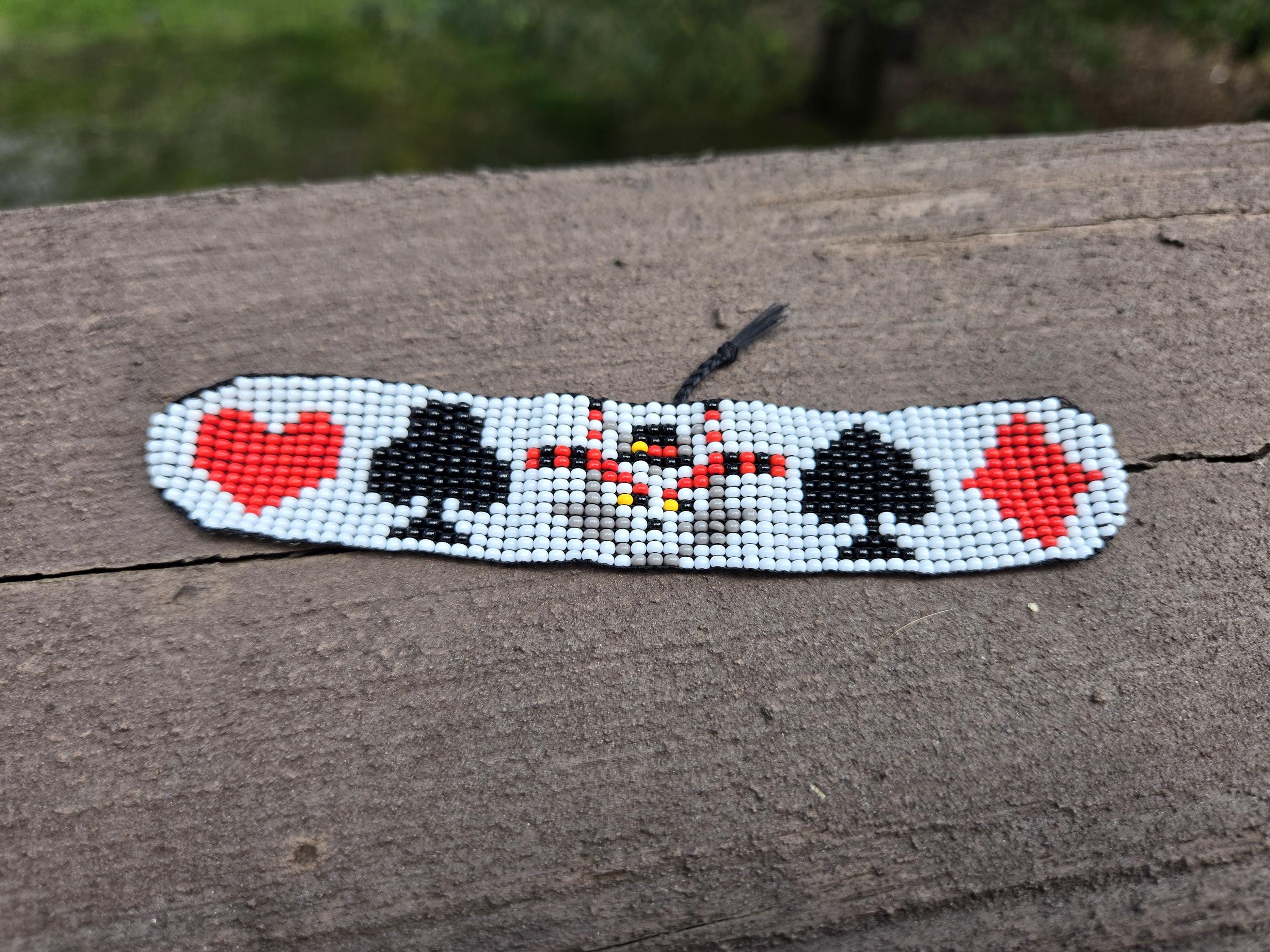 Husk, Husker, Hazbin Hotel, Seed Bead, Bead Loom Bracelet - Etsy