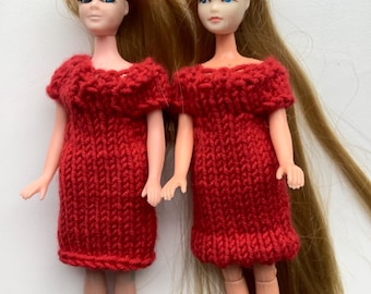 Pippa/dawn PDF Digital Knitting Pattern - Dress Doll Clothes Download - Etsy
