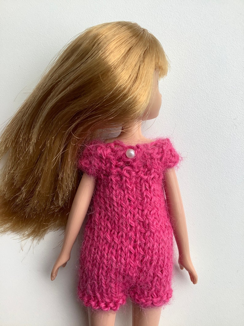 Digital Knitting Pattern Lottie Doll Clothes Playsuit Download Etsy