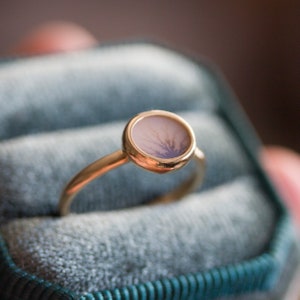 Dendritenachat Ring, Unikat, Unikat